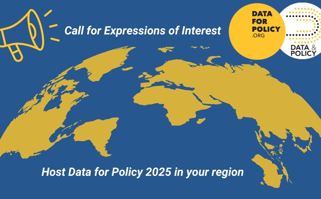 Call for Expressions of Interest: Host a Regional Data for Policy Conference in 2025