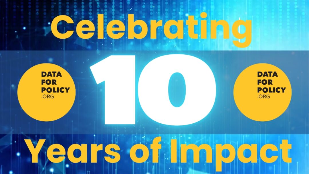 Celebrating a Decade of Innovation and Dialogue: Data for Policy CIC Marks 10th Anniversary