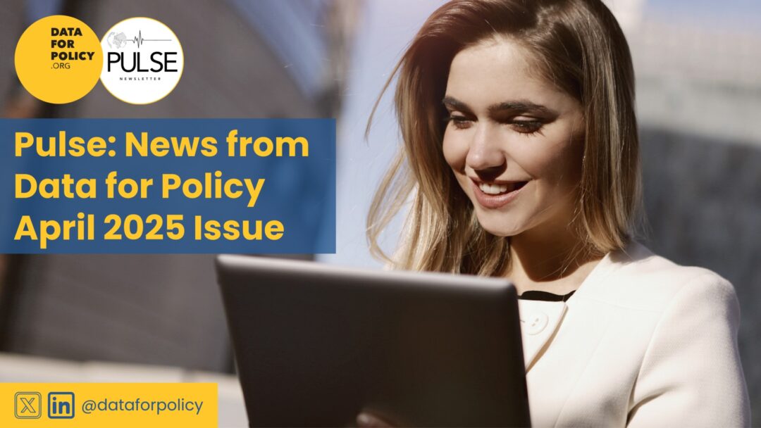 Advancing AI Governance, Data for Policy Highlights, and Global Innovations