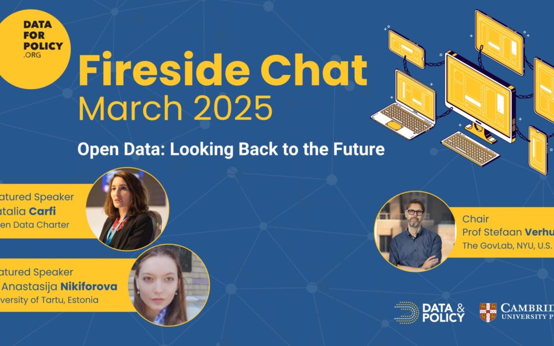 Open Data: Looking Back to the Future – Insights from Our Latest Fireside Chat