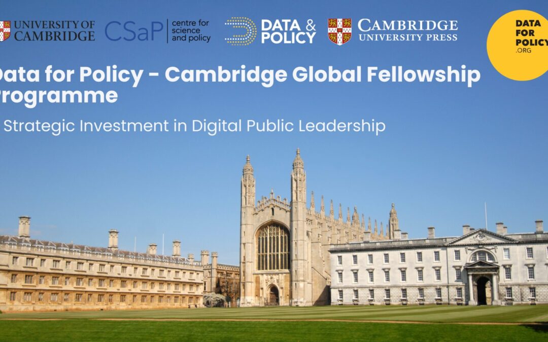 Data for Policy-Cambridge Global Fellowship Programme