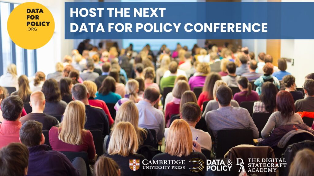 Call for Expressions of Interest: Host a Future Data for Policy Conference