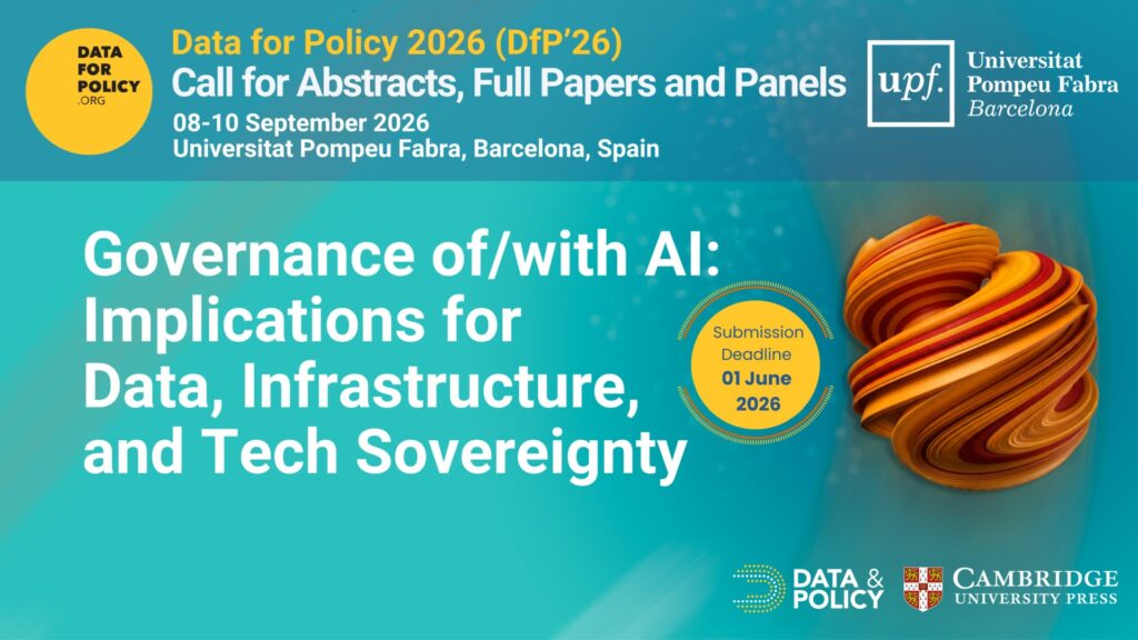 Call for Abstracts, Full Papers, and Panel Proposals: Data for Policy 2026