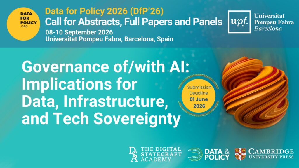 Call for Abstracts, Full Papers, and Panel Proposals: Data for Policy 2026