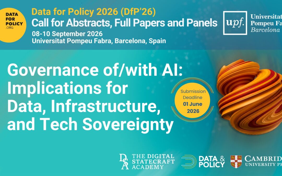 Call for Abstracts, Full Papers, and Panel Proposals: Data for Policy 2026